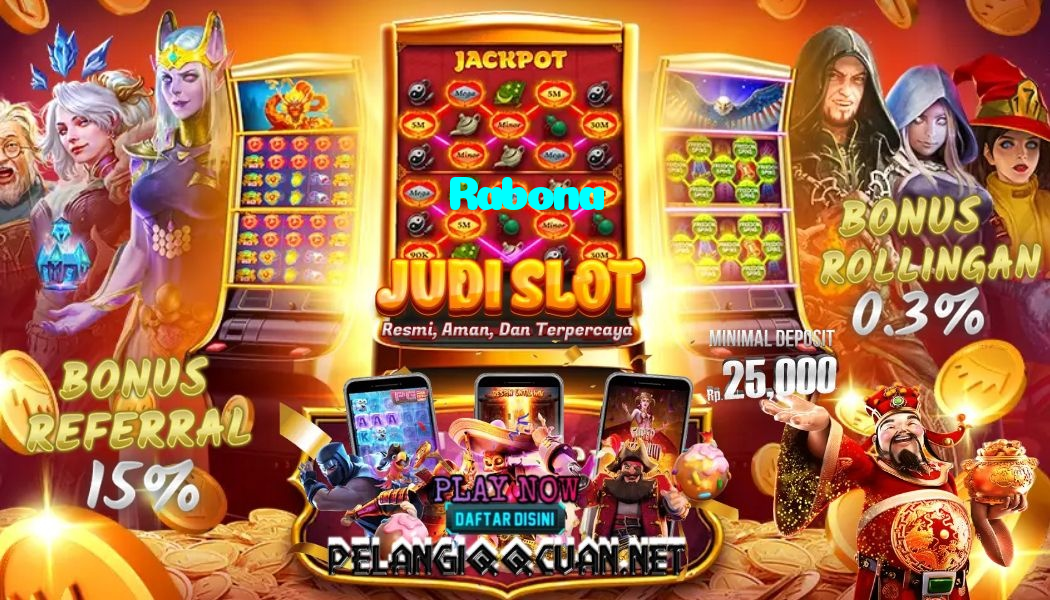 Rabona casino presented on mobile device in Pakistan with slots and live games